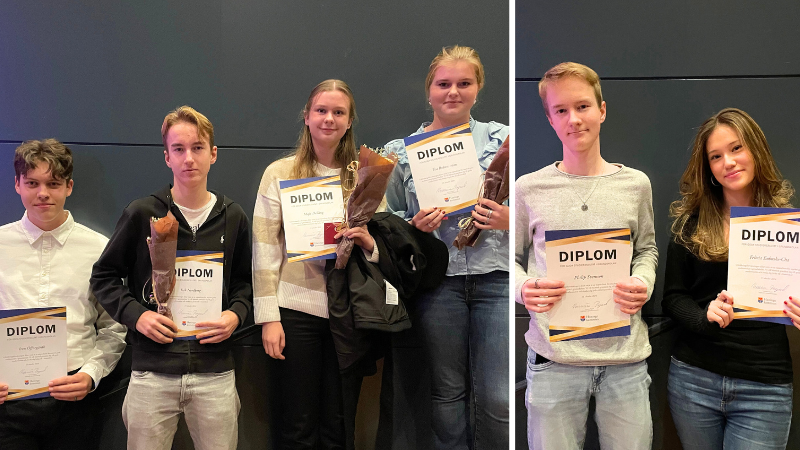 Sex elevstipendiater 2024