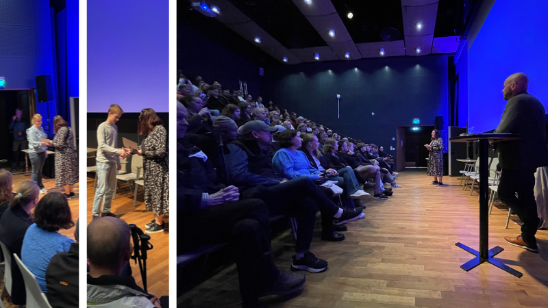 Elevstipendieutdelning på Kulturhuset