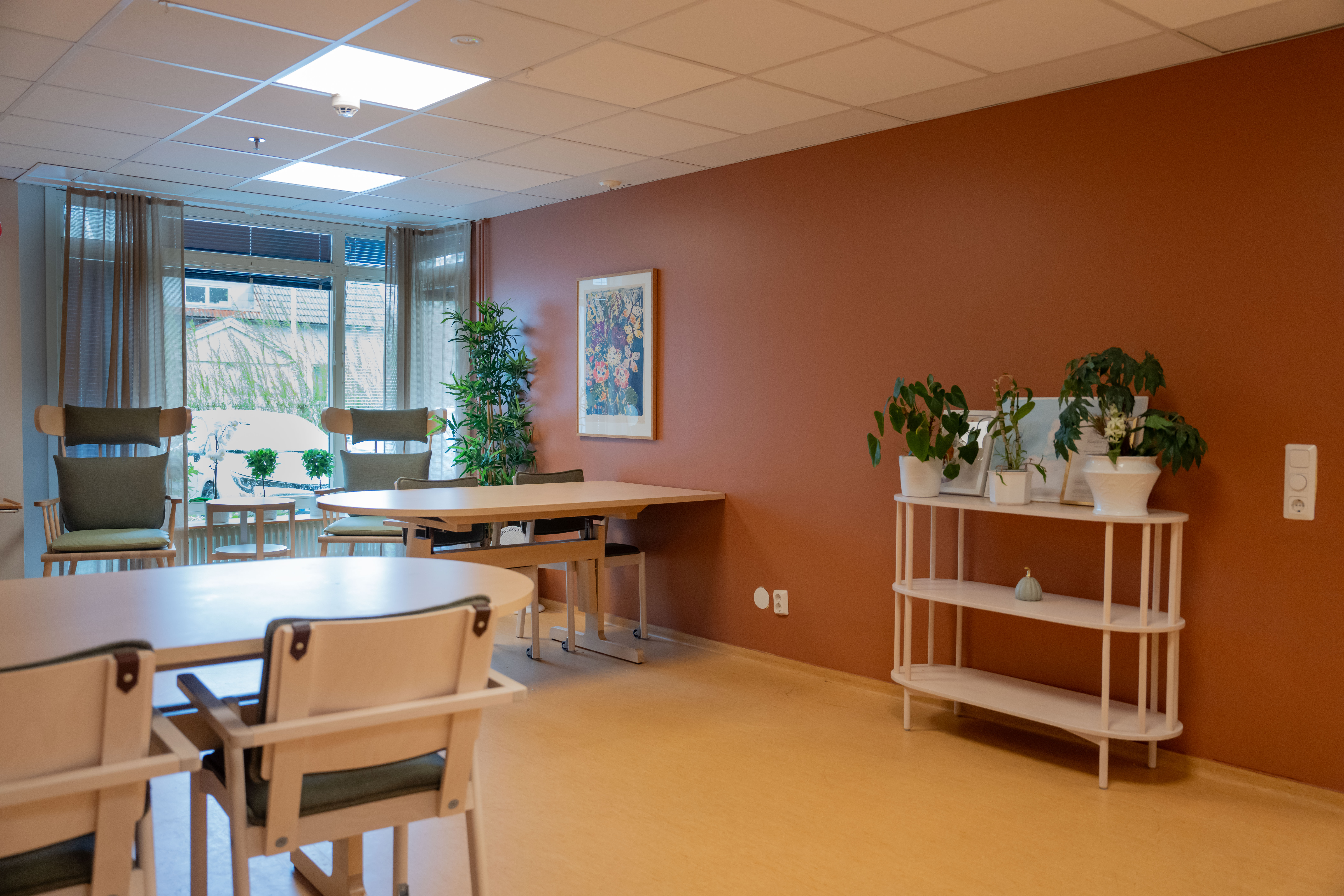 Matsal på Ros-Anders särskilda boende för äldre