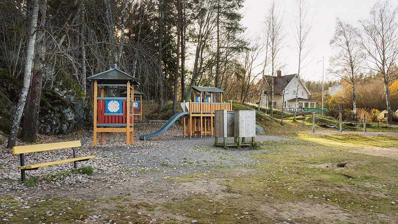 Dalens bad i Vendelsö ligger vid Drevviken.