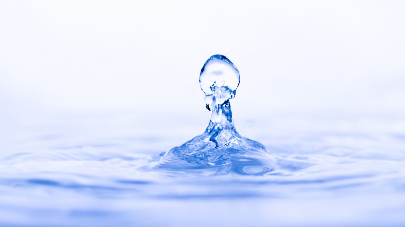 Bild på vattendroppe