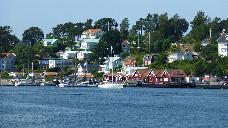Dalarö Skärgård sommar besök